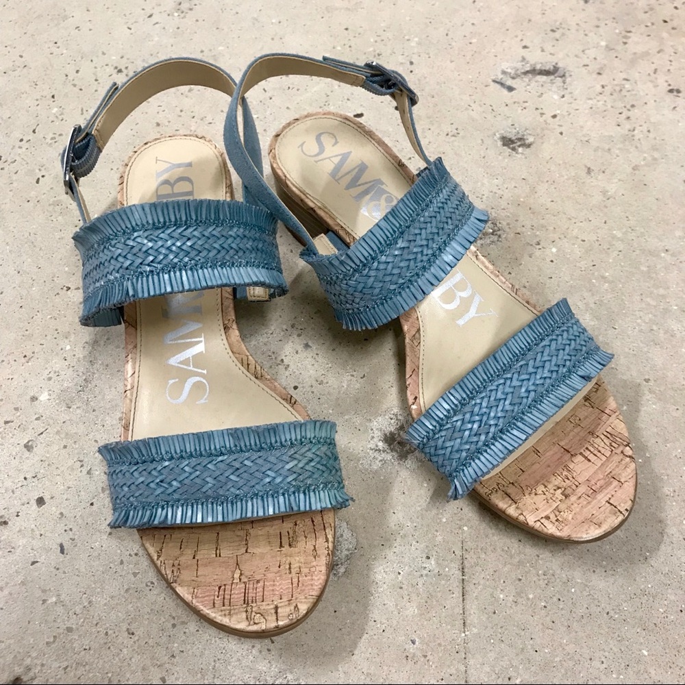 🦋Fringe Heeled Sandals